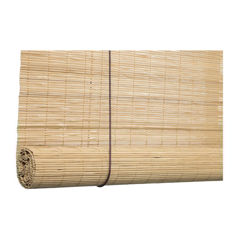 Rolgordijn bamboe smal - naturel - 60x180 cm