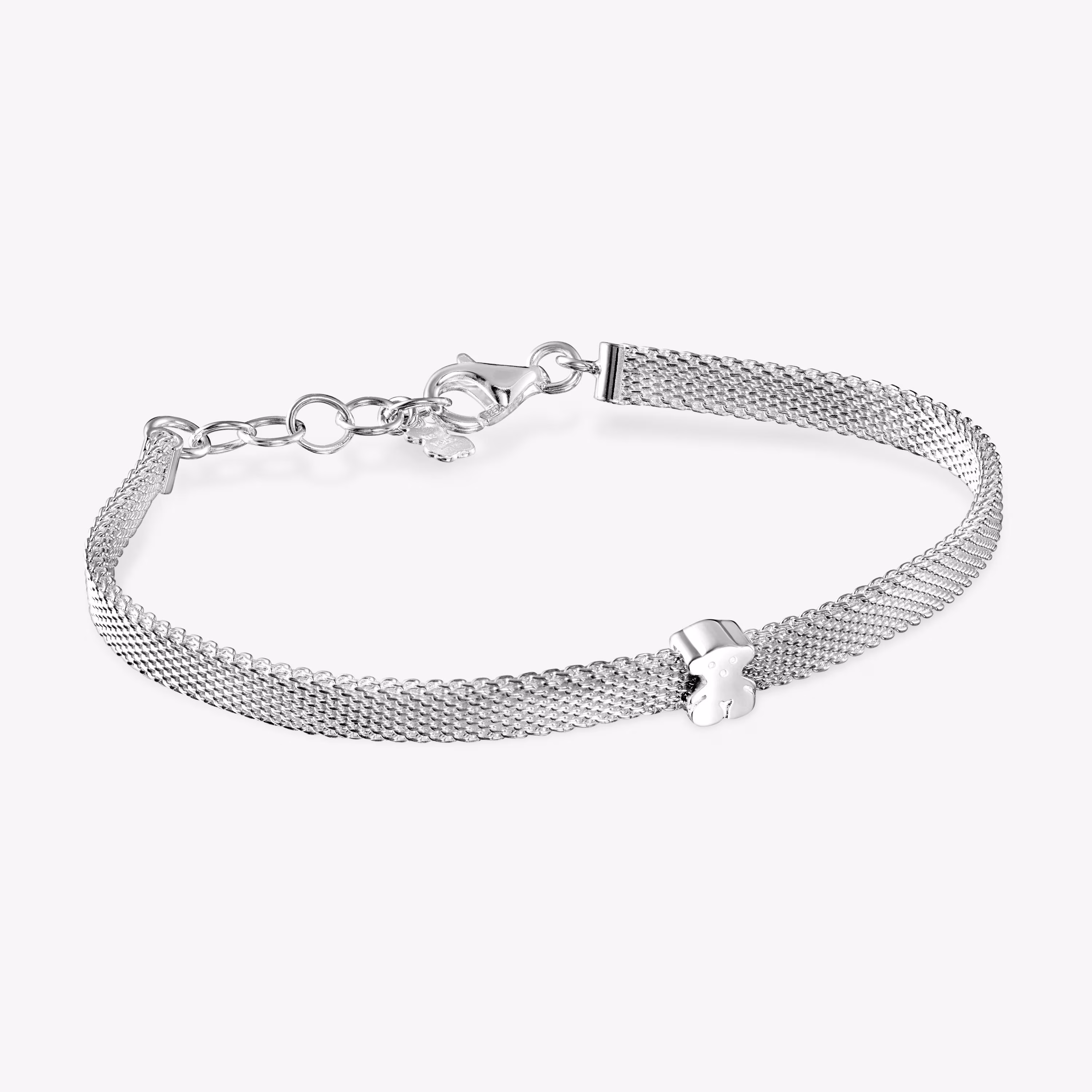 Pulsera estrecha de plata Real Sisy