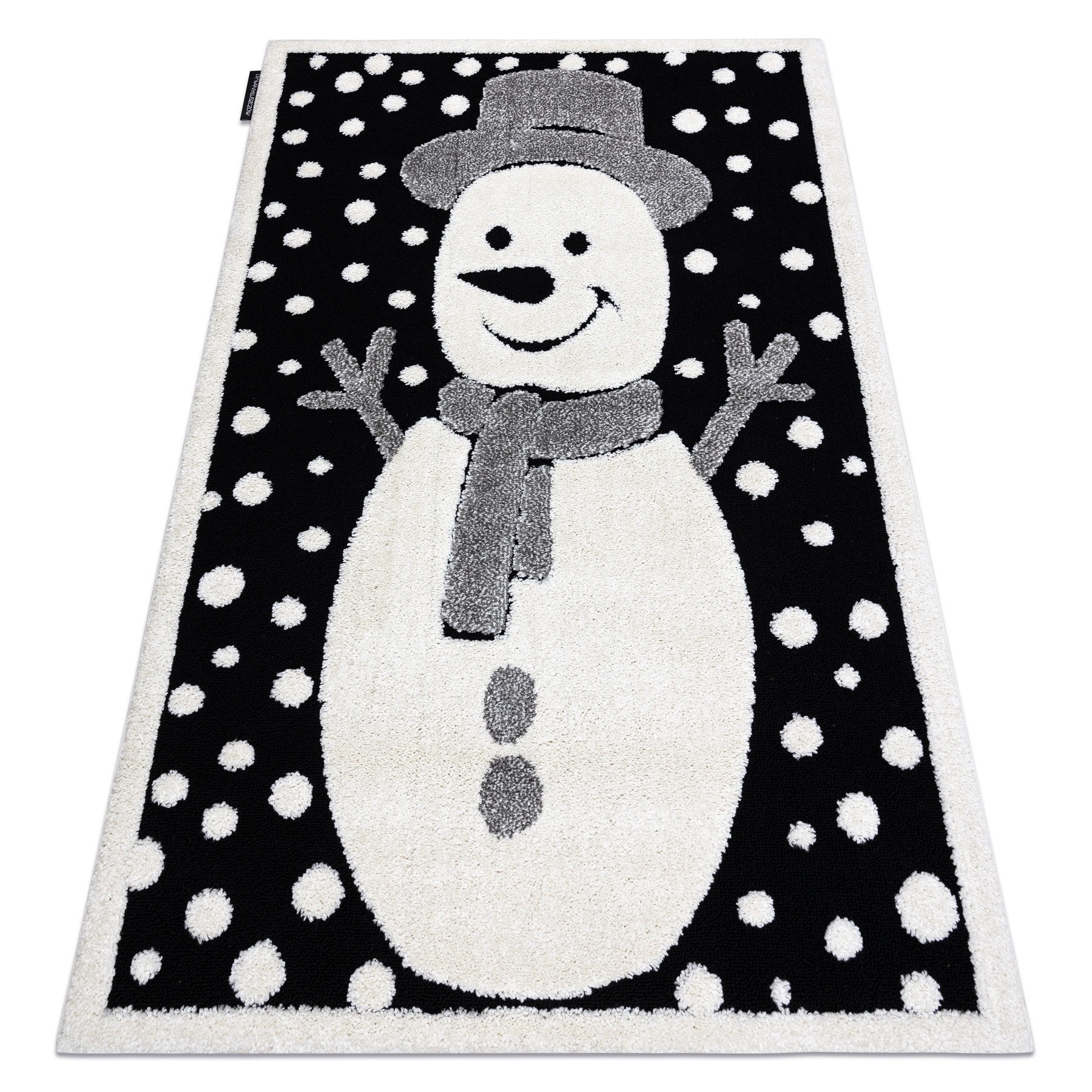 Dywan dziecięcy JOY Snowman bałwanek, dla dzieci - 120x170 cm