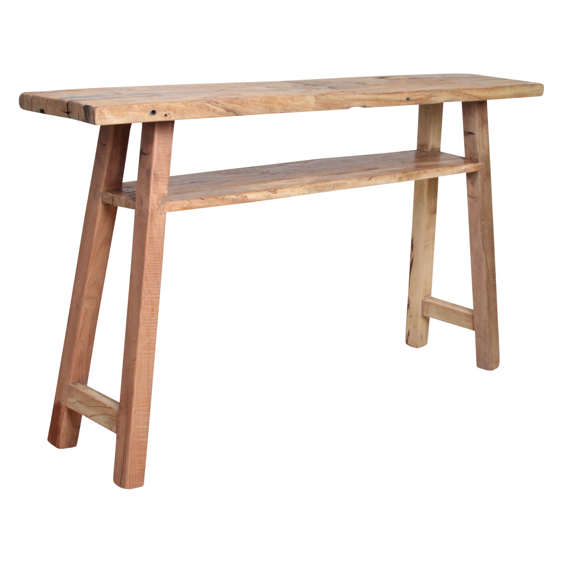 Raw materials bijzettafel Farmwood - FSC gerecycled hout - 140x30x80 cm
