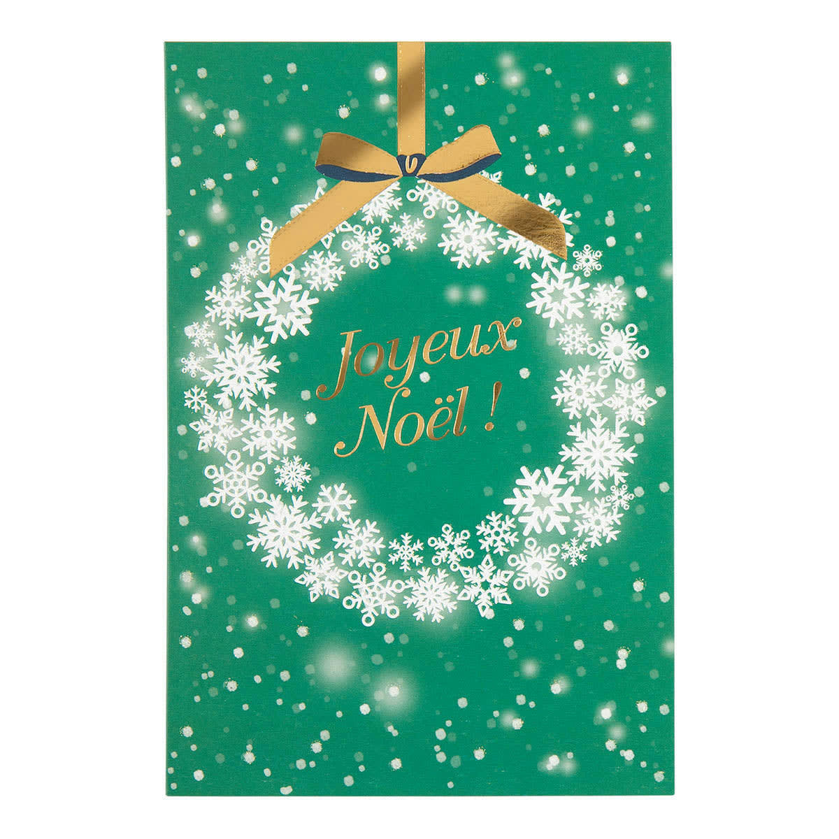 - Carte De Vœux Noël Chic Couronne