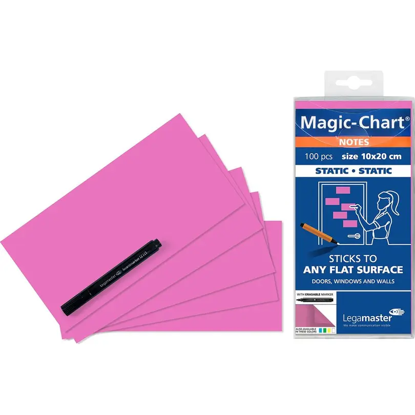 Karte 100er-Set MagicChart Notes
