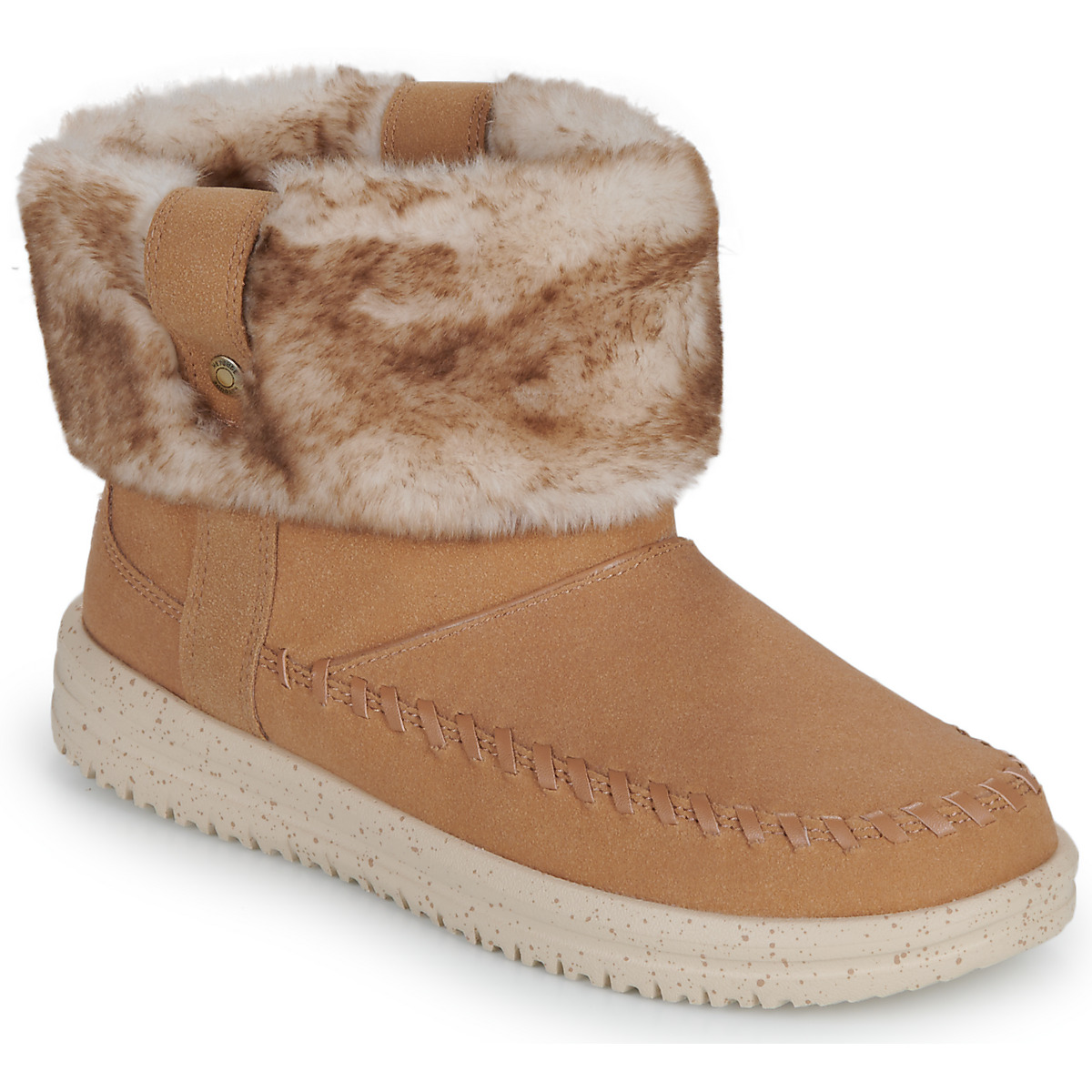 HEYDUDE - CAMDEN CUFF CLASSIC COZY - Cognac
