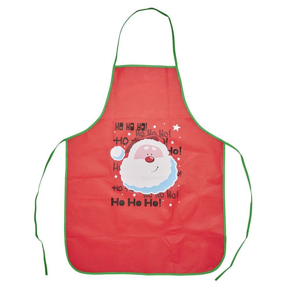 Tablier de No&euml;l adulte L78x62 cm