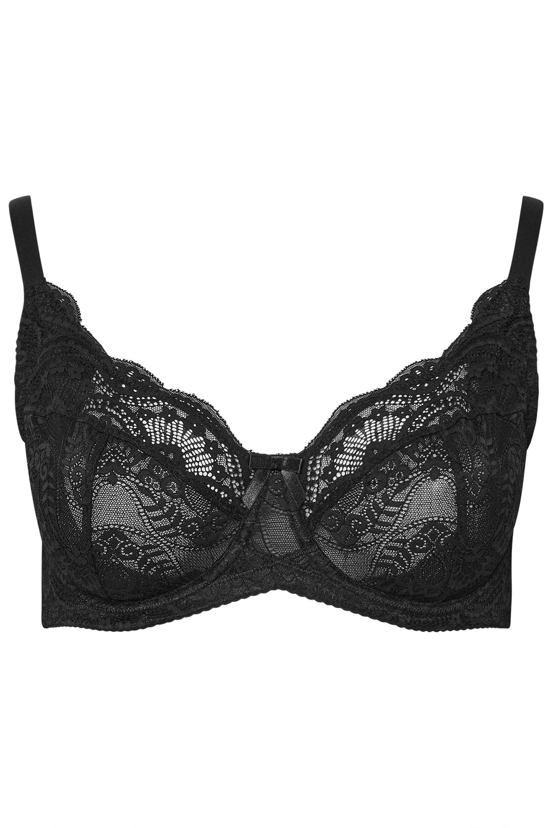 Yours 2 Pack Swirl Lace Bras
