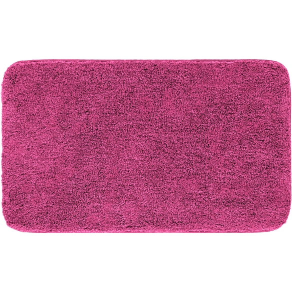 Badematte »Melange«, BxL: 50 x 80 cm, beere, aus 100% Polyacryl
