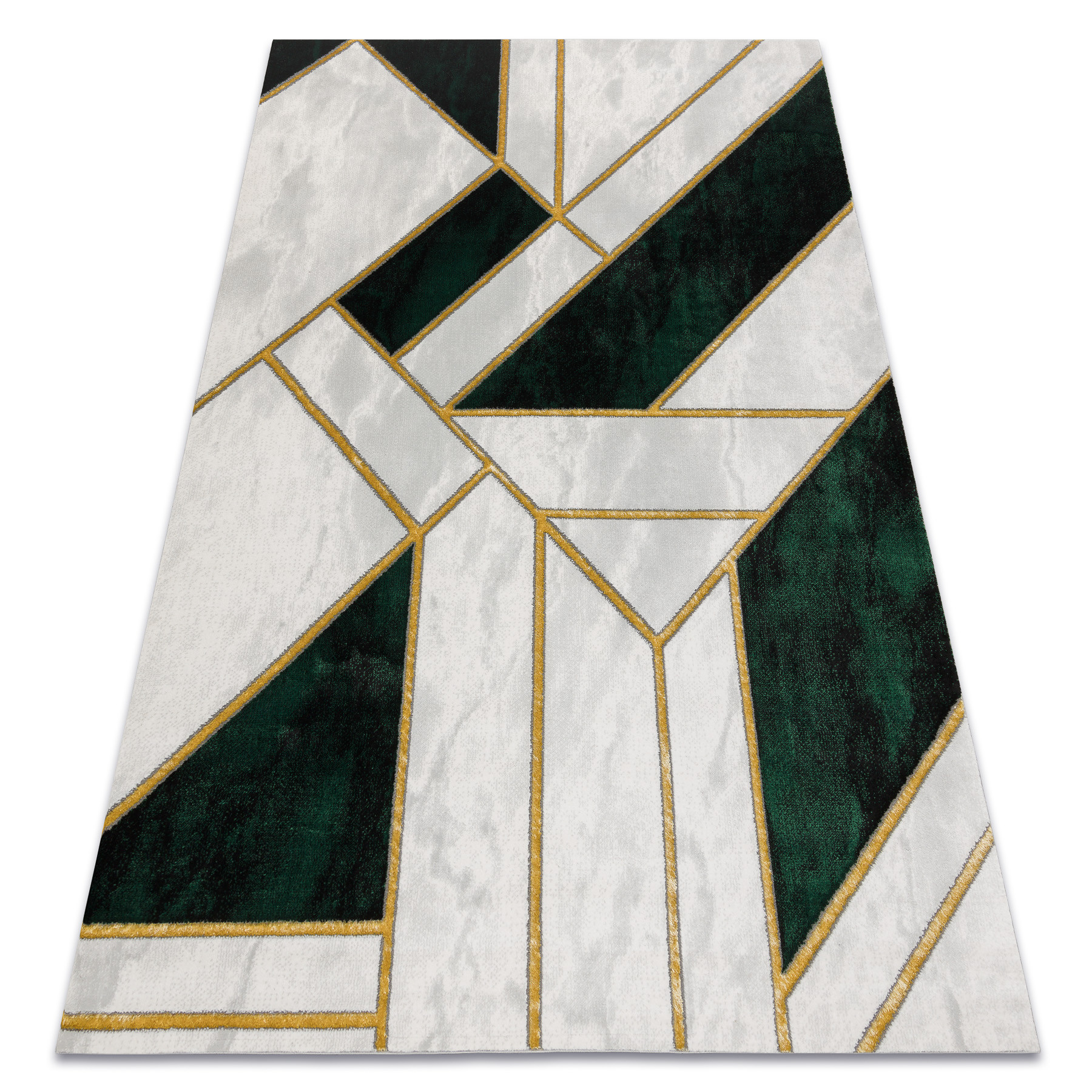 Dywan EMERALD ekskluzywny 1015 glamour, stylowy marmur, 80x150 cm