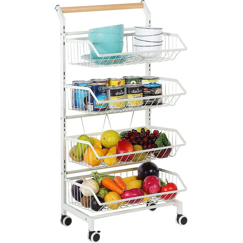 4-Tier Adjustable Fruit Vegetable Basket