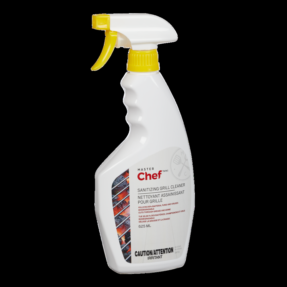 Master Chef Sanitizing Grill & Grate Cleaner, Kills 99.99% of Bacteria, Fungi & Viruses