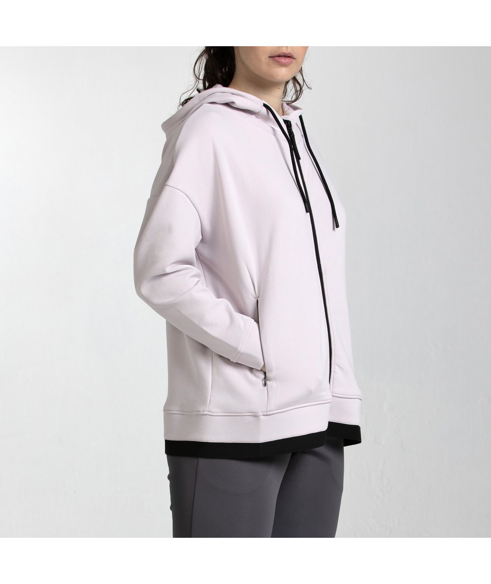 SUDADERA BULLPADEL VIDEL ROSA PALIDO