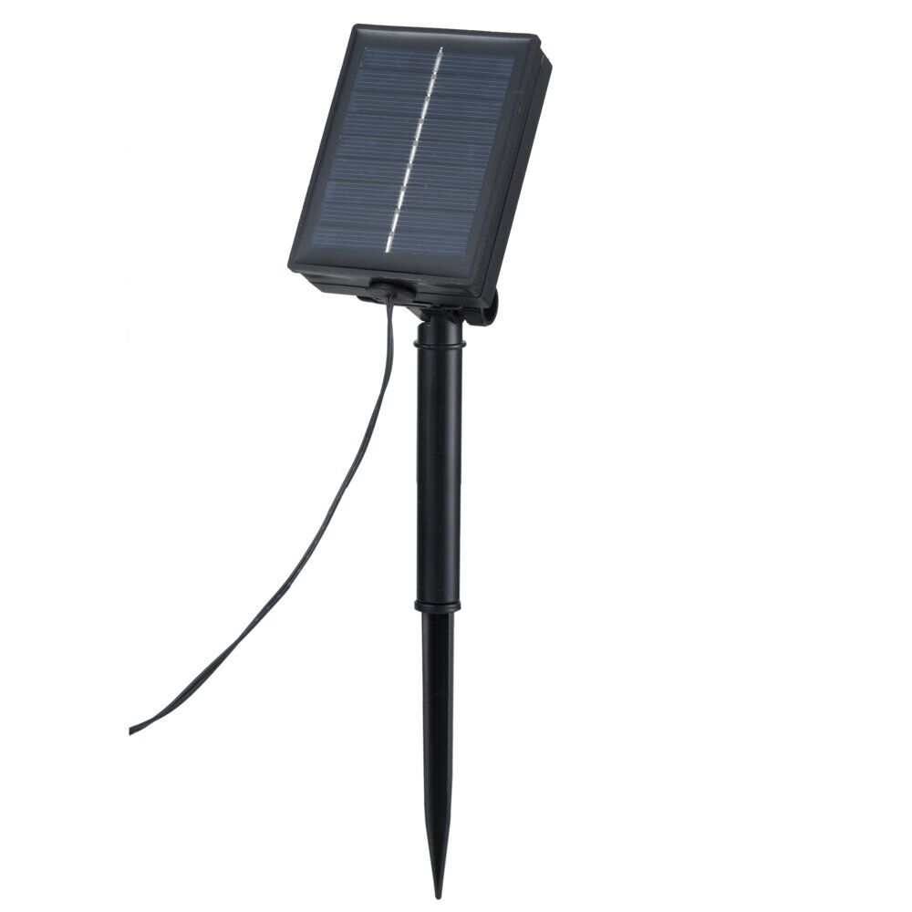 Guirlande de No&euml;l solaire lumineuse 240LED blanc froid 17,9 m d'éclairage
