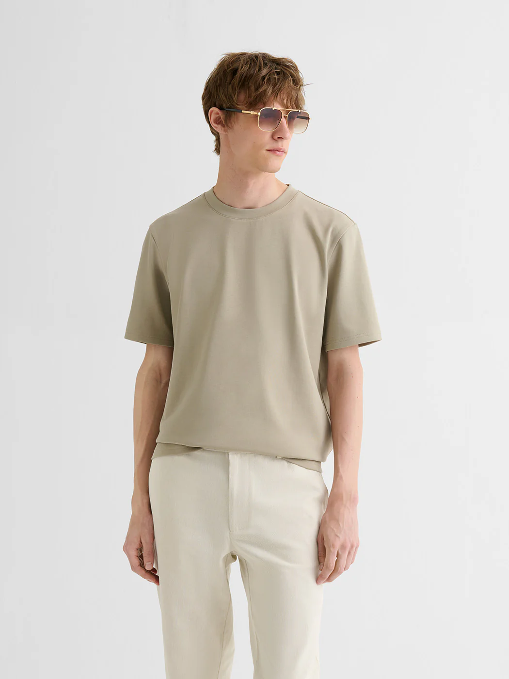 T-shirt col rond regular