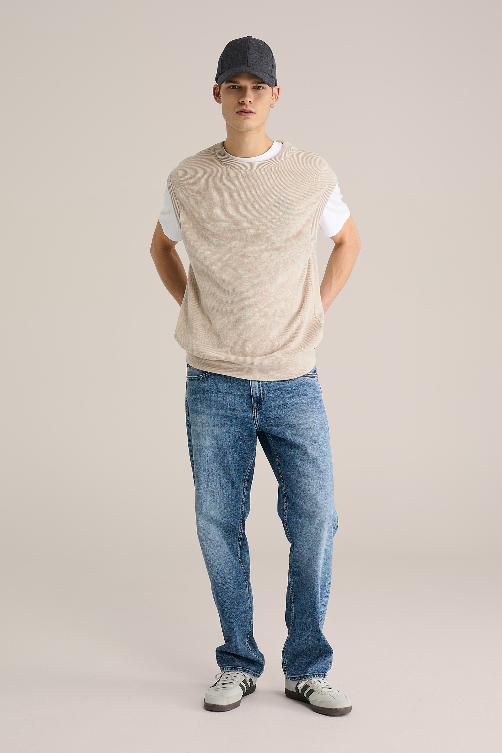 Heren regular fit comfort jeans