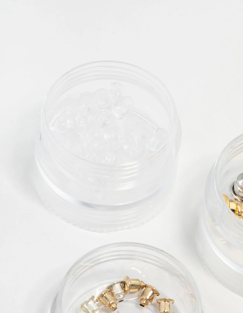 Gold & Silver 3 Tubs Bullet Backs