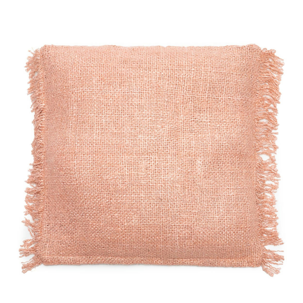 OH MY GEE - Coussin en coton rose 60x60