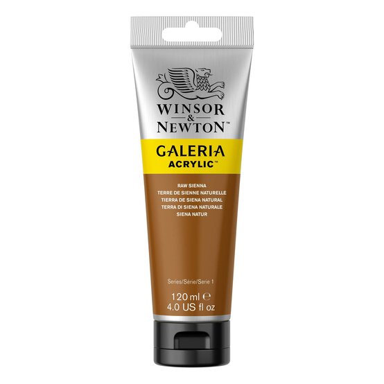 Winsor & Newton Galeria Raw Sienna Acrylic Paint 120ml