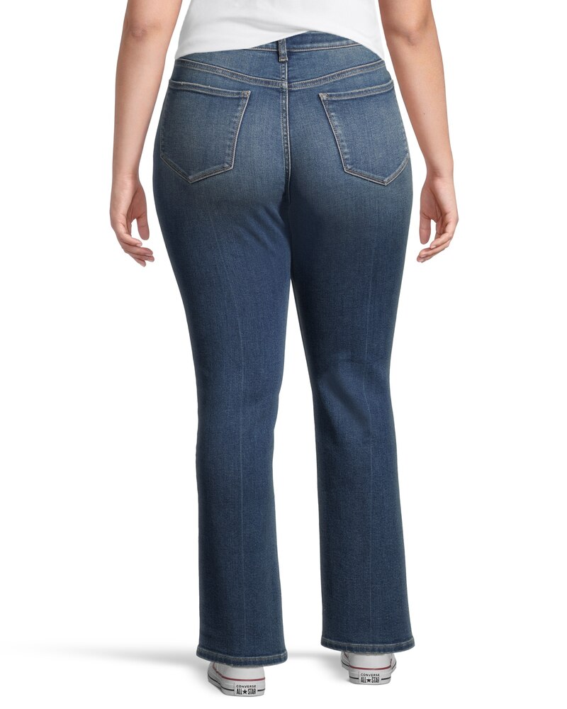 Denver Hayes Women's  Slim Fit High Rise Straight Jeans