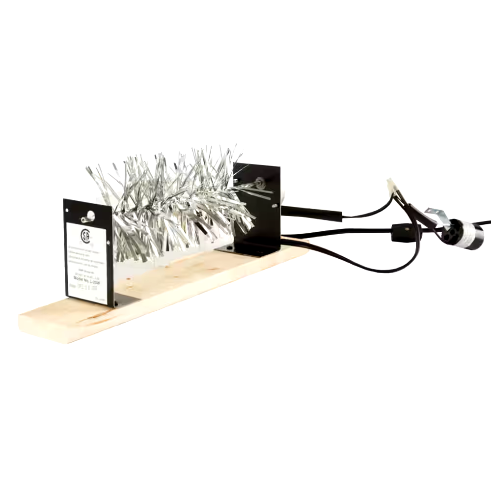 Pleasant Hearth  Electric Fireplace Log / Fireplace Log Insert With Grate, 20-in, Black