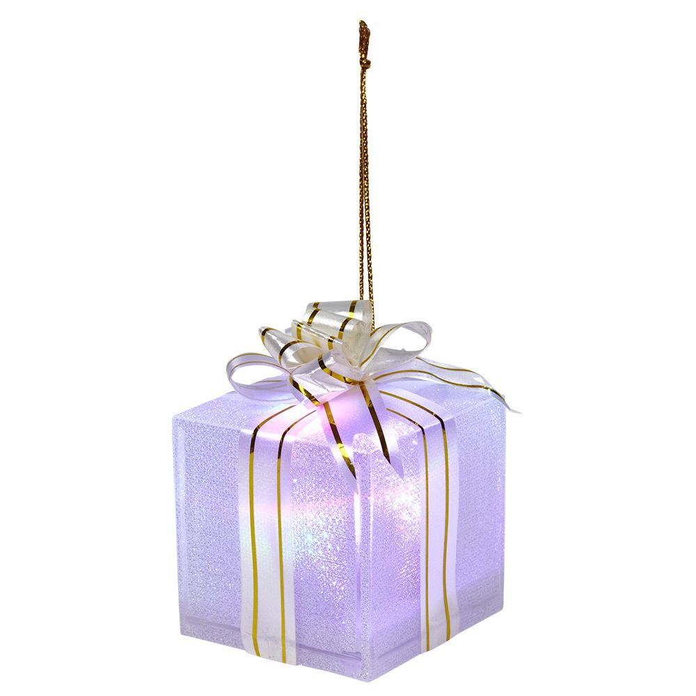 Cadeau de No&euml;l lumineux à suspendre