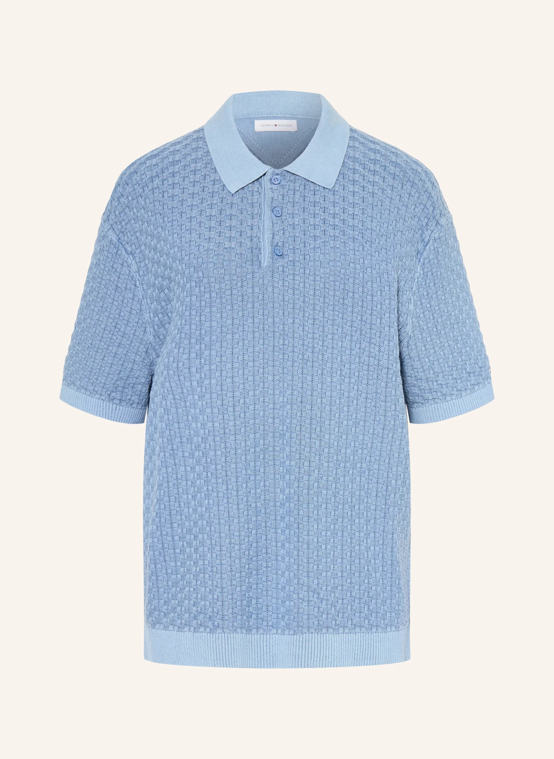 TOMMY HILFIGER Strick-Poloshirt