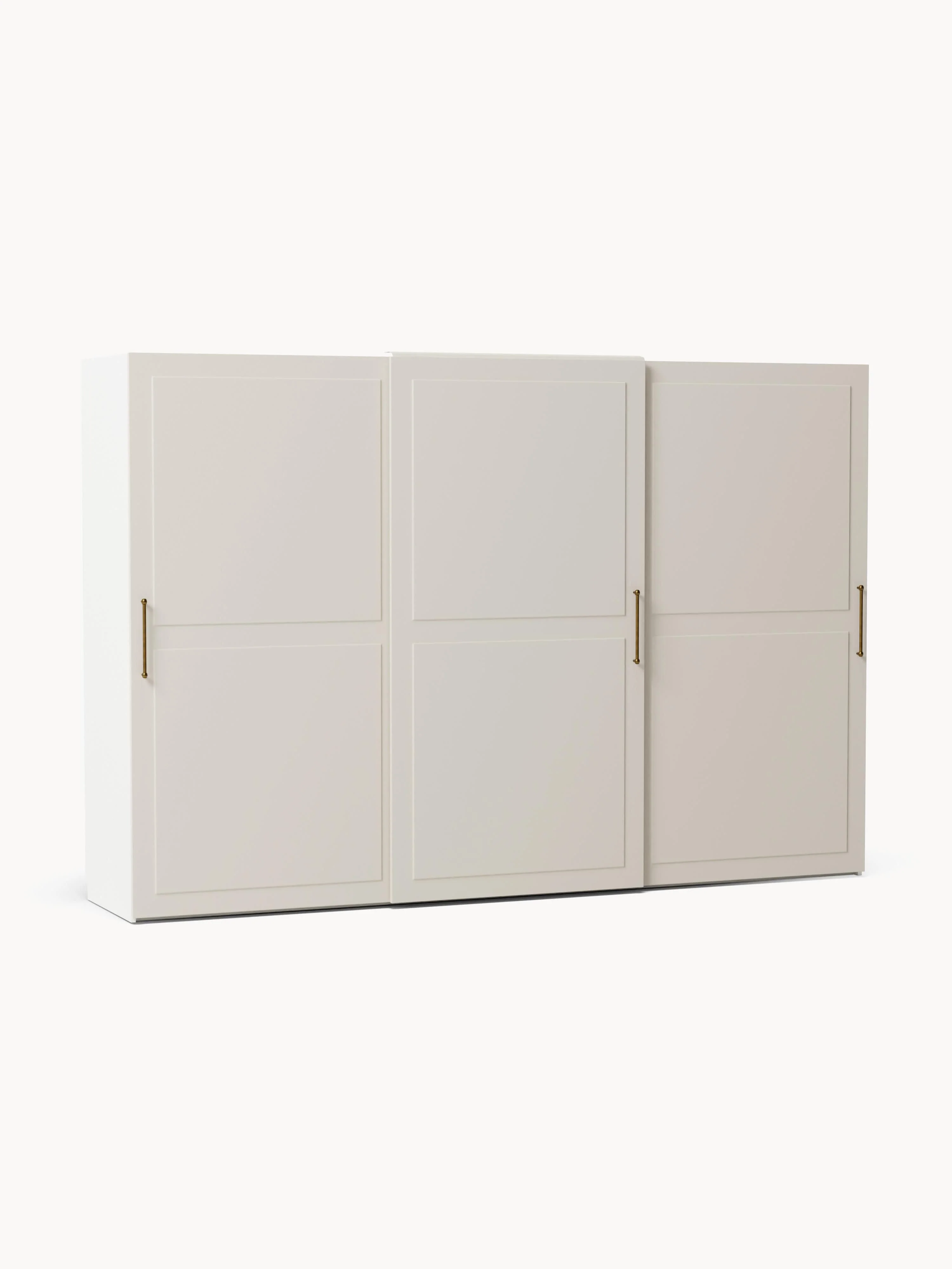 Modularer Schwebetürenschrank Charlotte, 300 cm Breite, in verschiedenen Größen