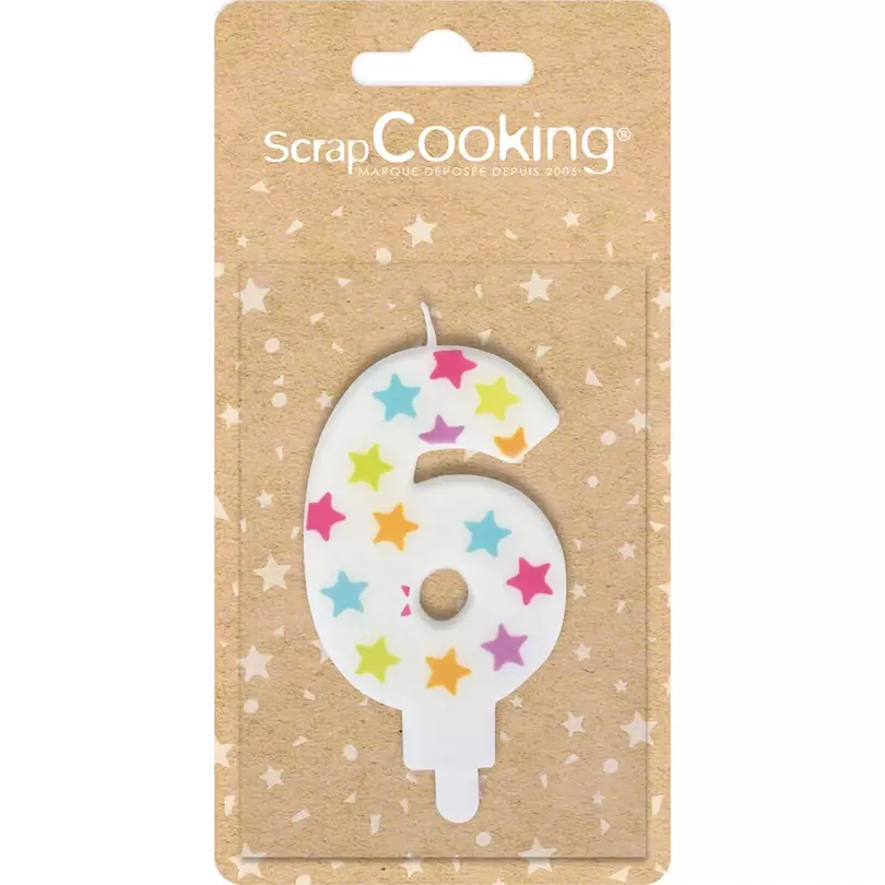Geburtstagskerzen Scrap Cooking