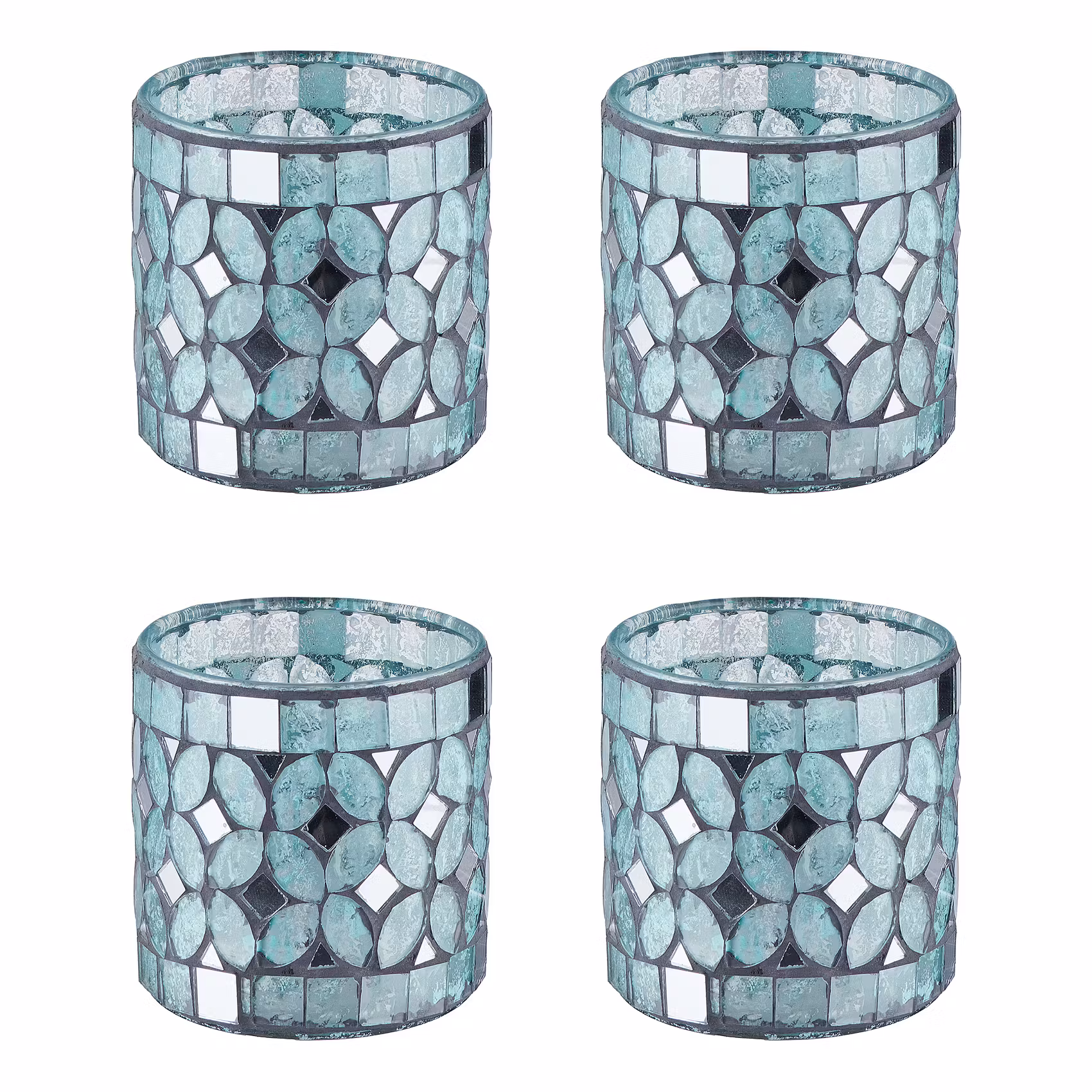 SHIMMER & SHINE Teelichthalter 4er-Set