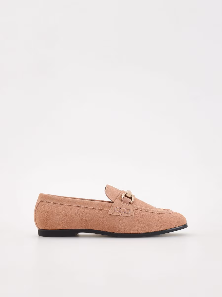 Suede Loafers