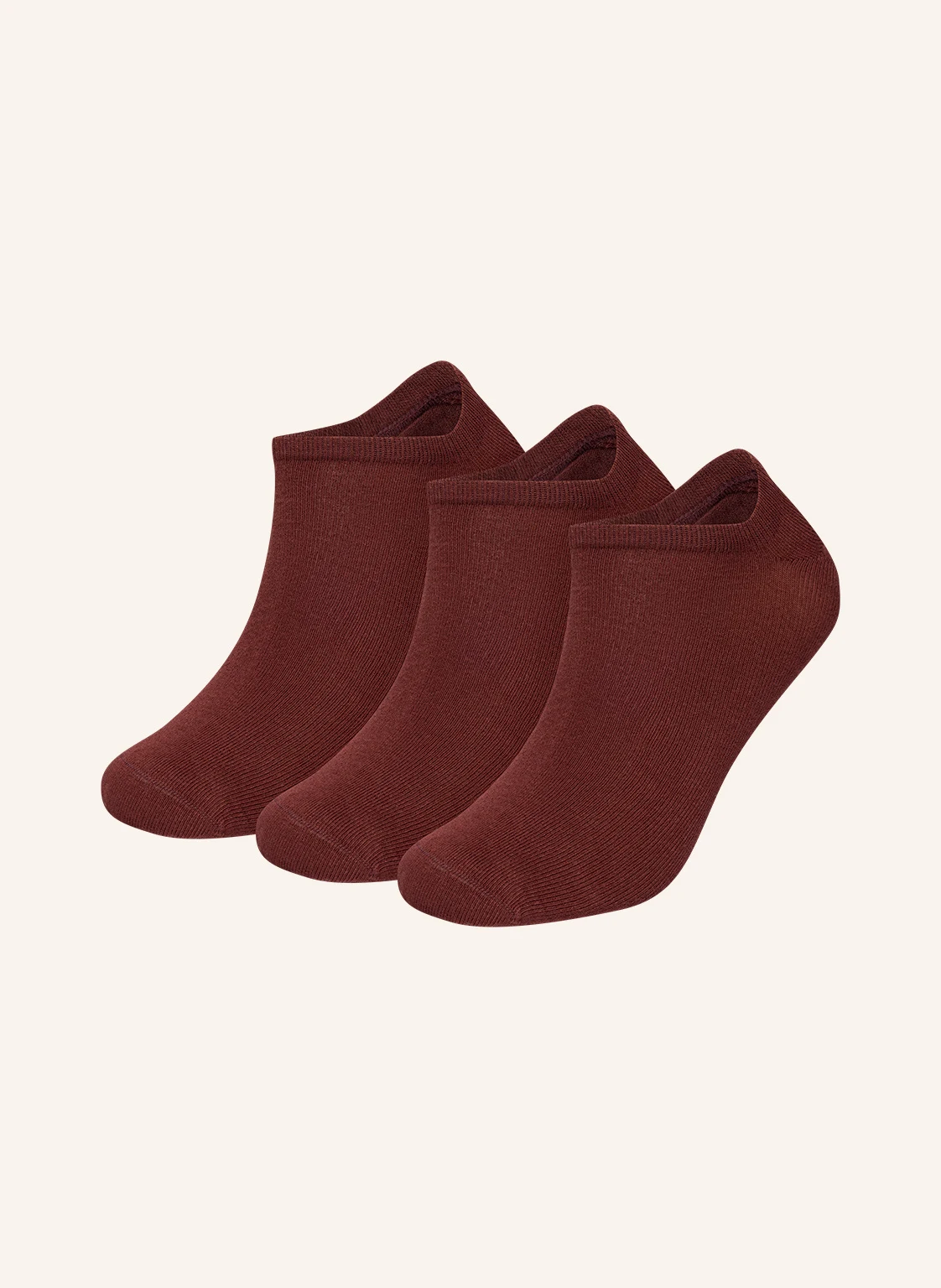 DillySocks 3er-Pack Sneakersocken ONE COLOR SHORTIES