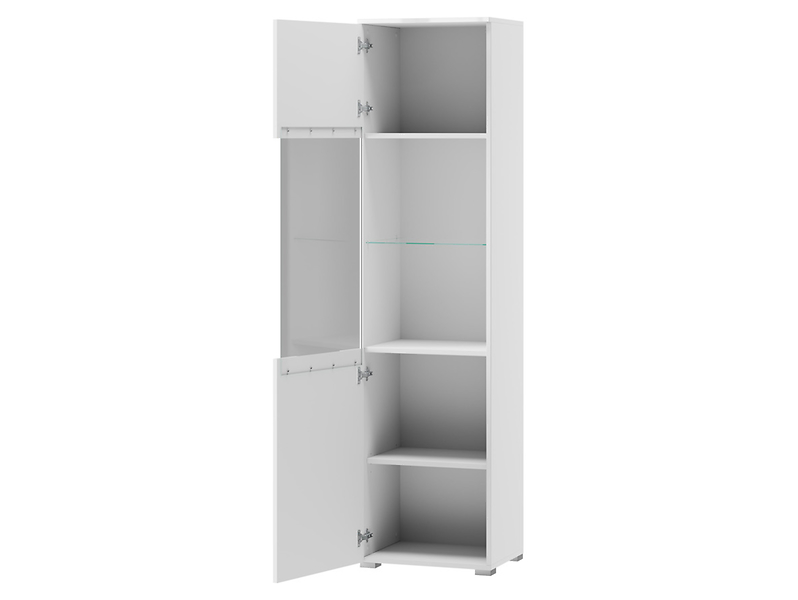 Witryna Selene 50 cm z drzwiami biała