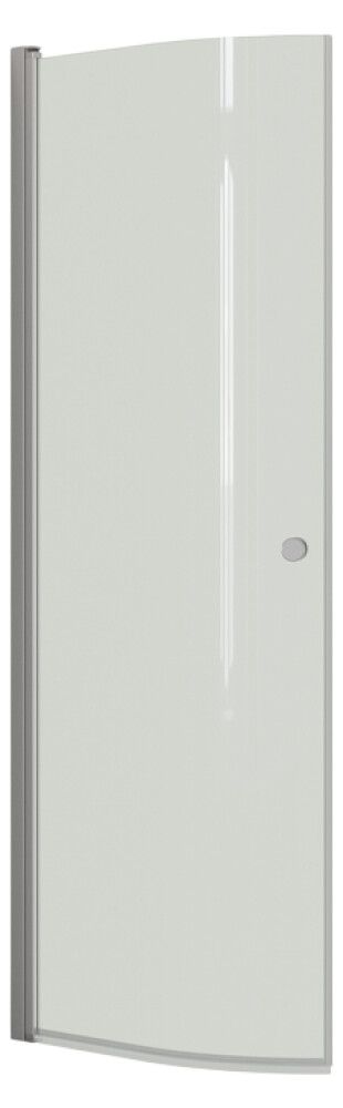 DUSJDØR HALVRUND SATENG/KLAR DØR H:200*72-74CM