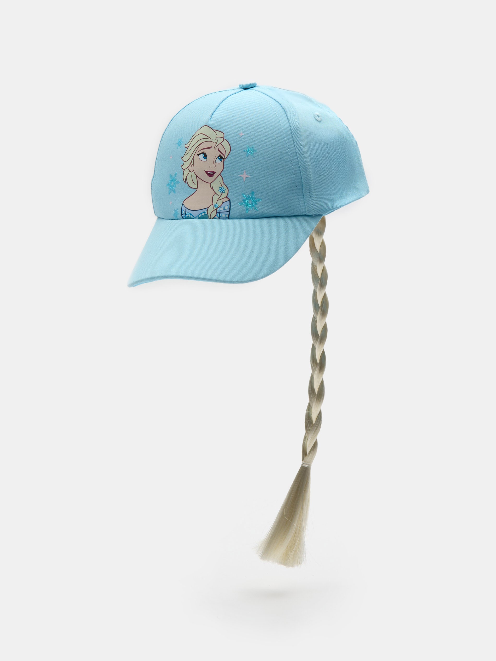 Czapka z daszkiem z dekorcyjnym warkoczem Frozen