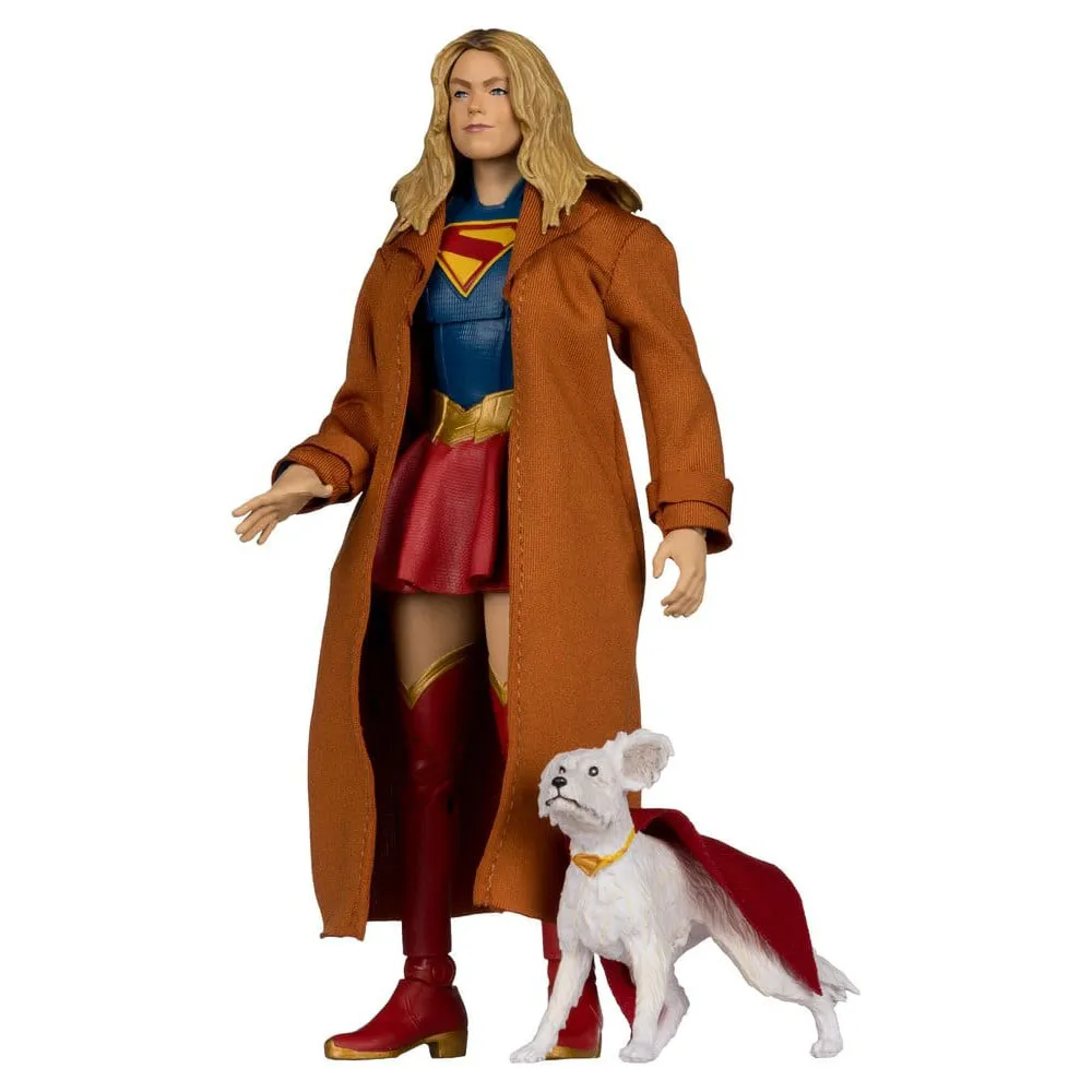Mcfarlane Toys Supergirl & Krypto figure 17 cm