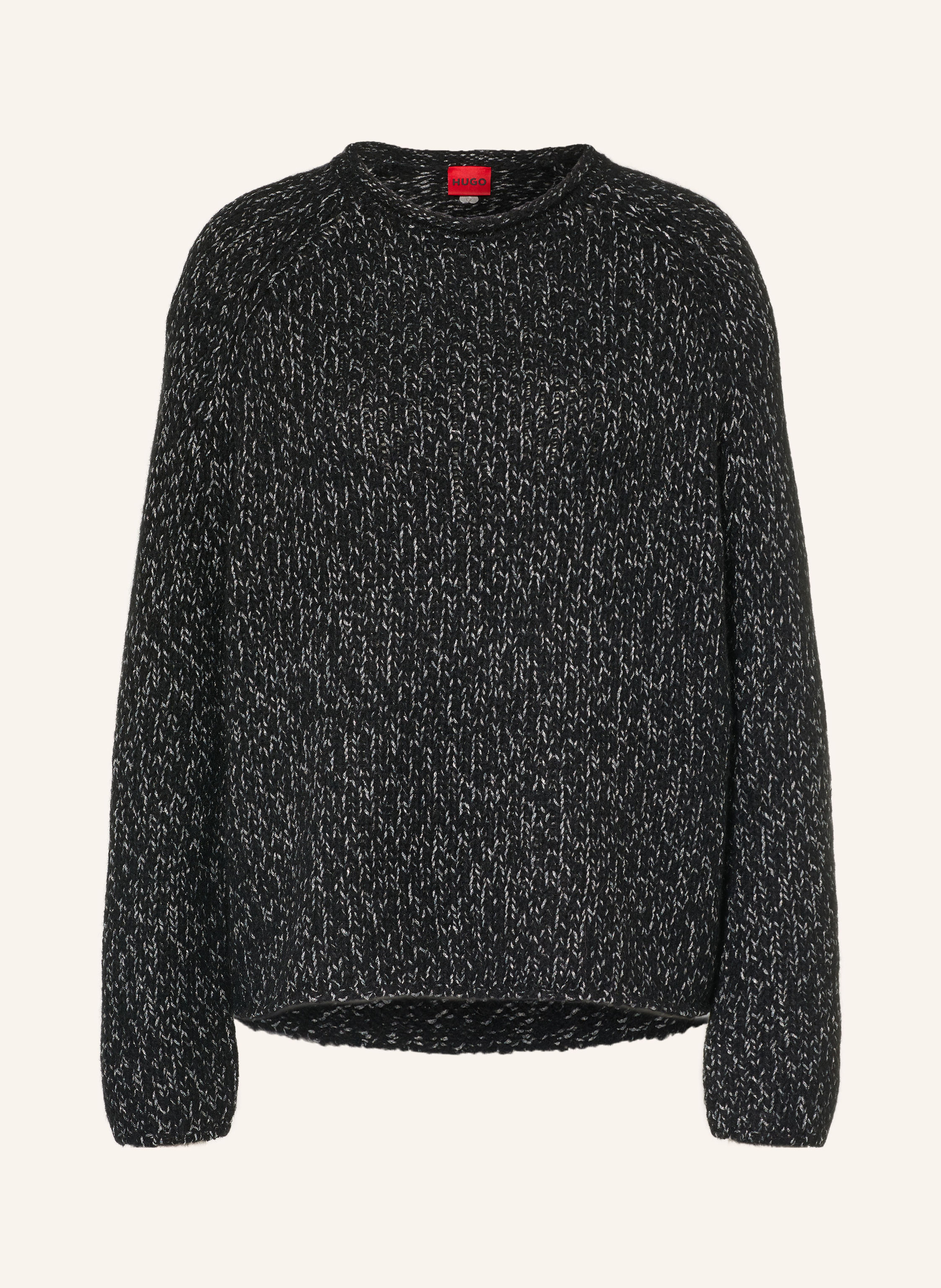 HUGO Pullover SELLEY mit Glitzergarn