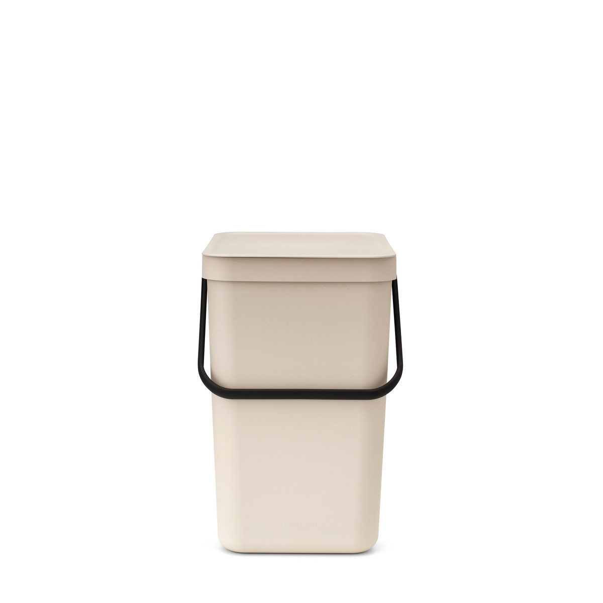 Brabantia Sort & Go afvalemmer, 25 liter - Soft Beige