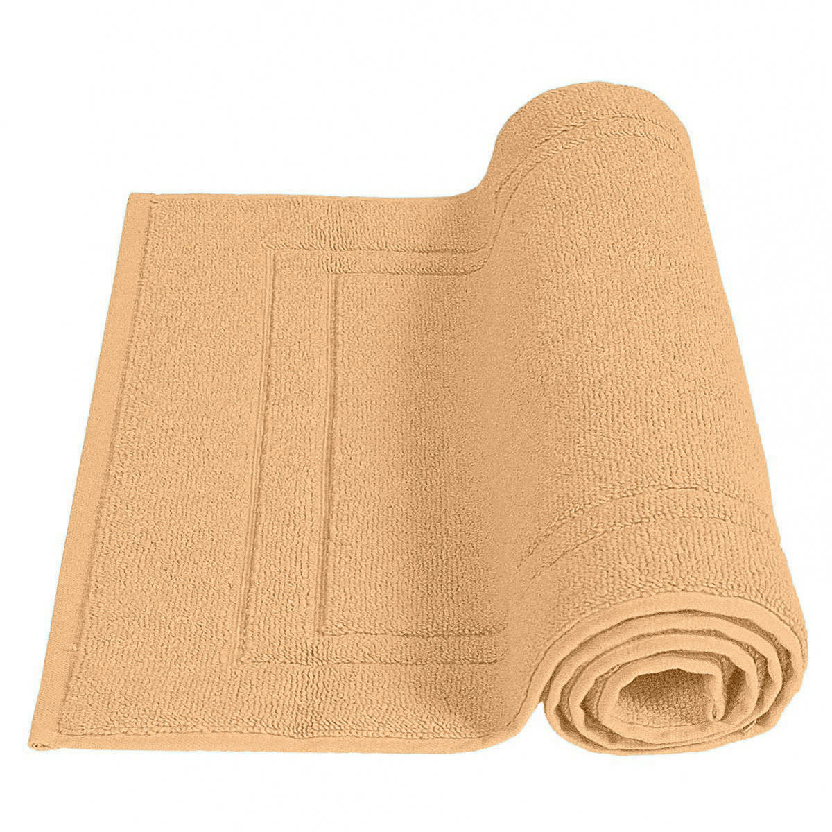 LUXURY - Tapis de bain 900gr/m²  pêche 50x80 cm