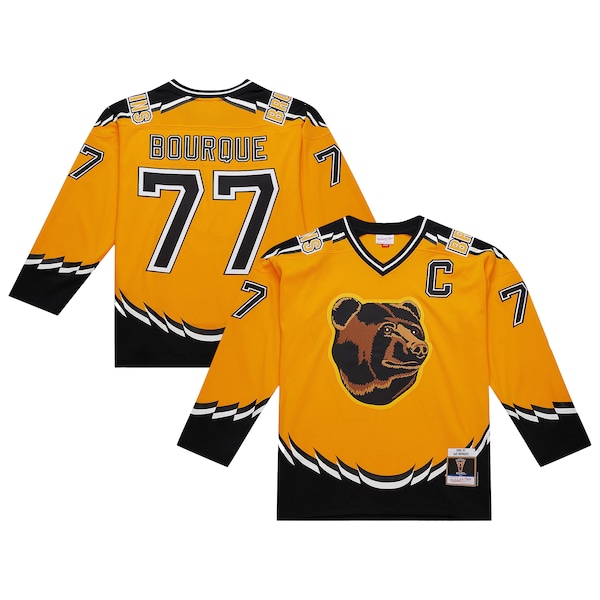 Ray Bourque Boston Bruins  1996-97 Power Play Jersey - Gold