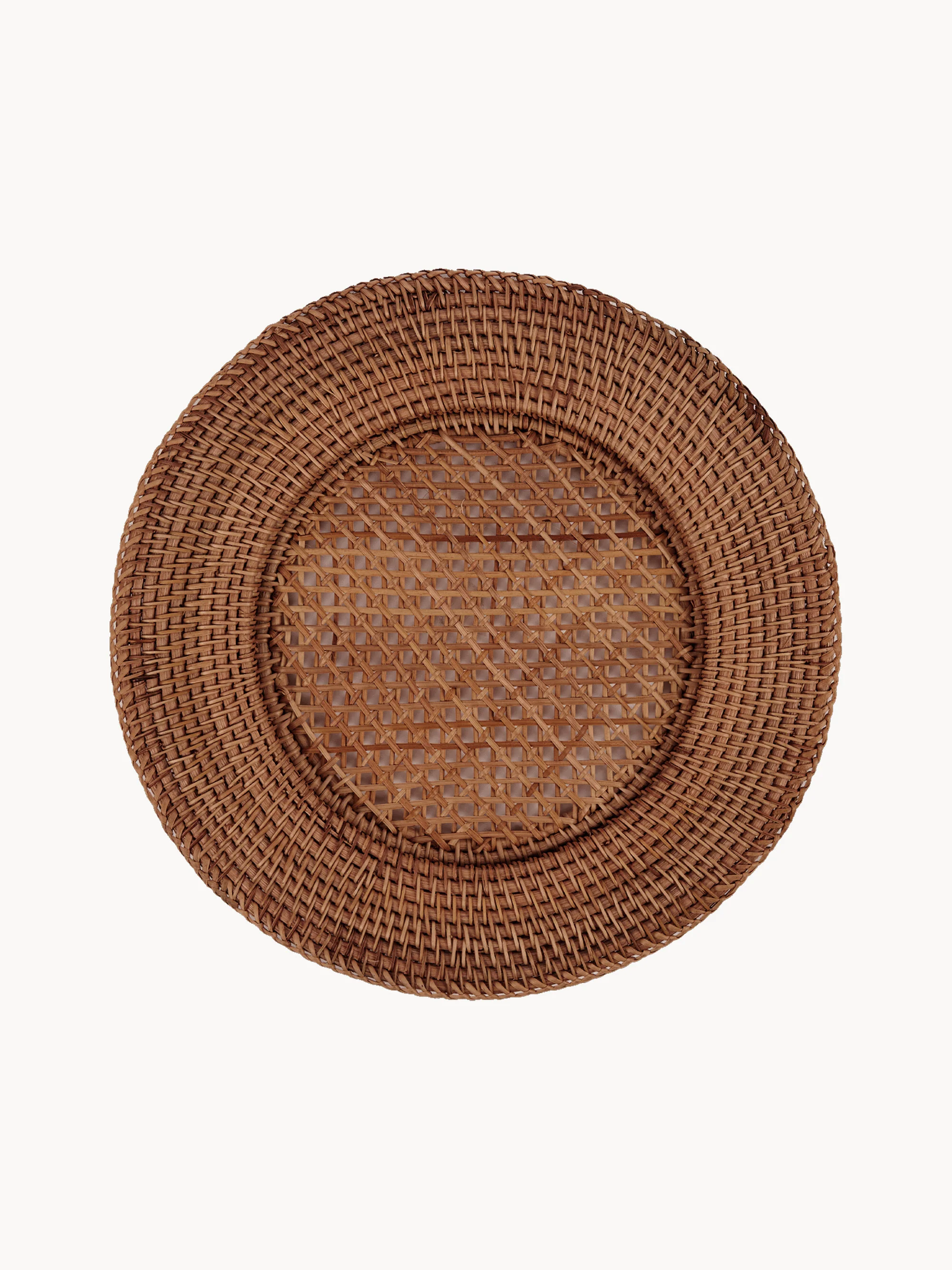 Handgefertigtes Rattan-Tischset Classic
