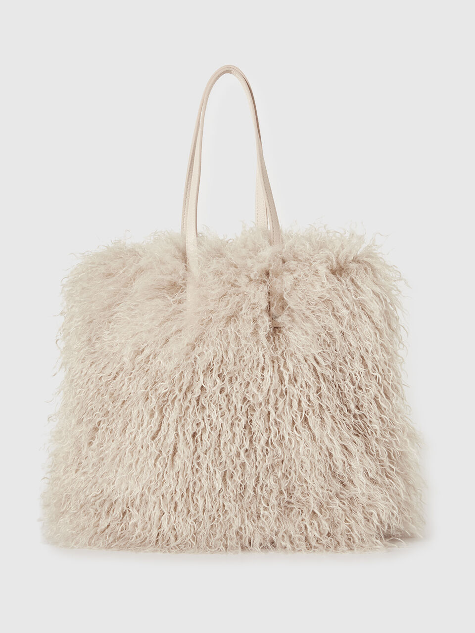 Bag in faux fur
