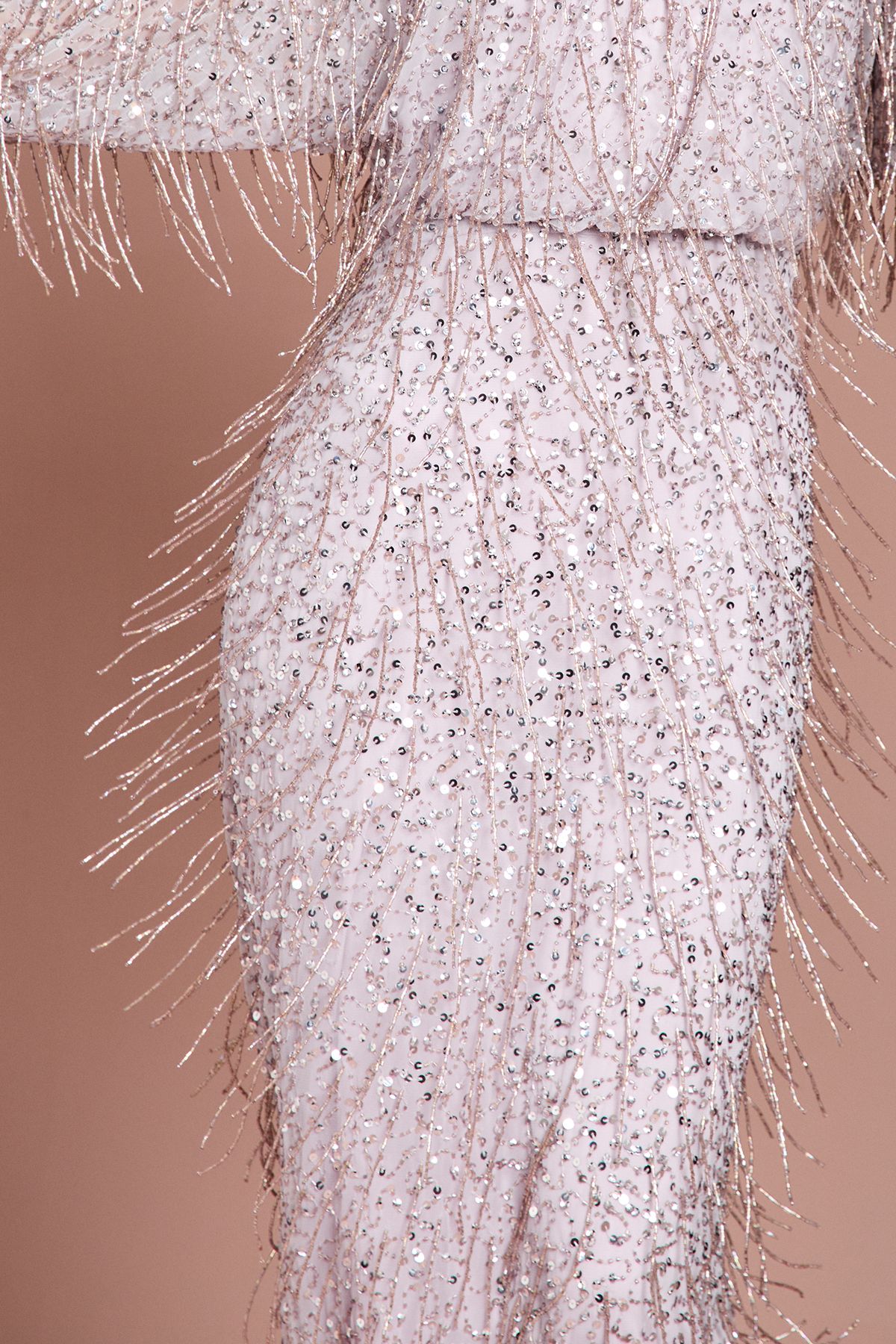 Coast Embellished Tassel Batwing Midi Dress