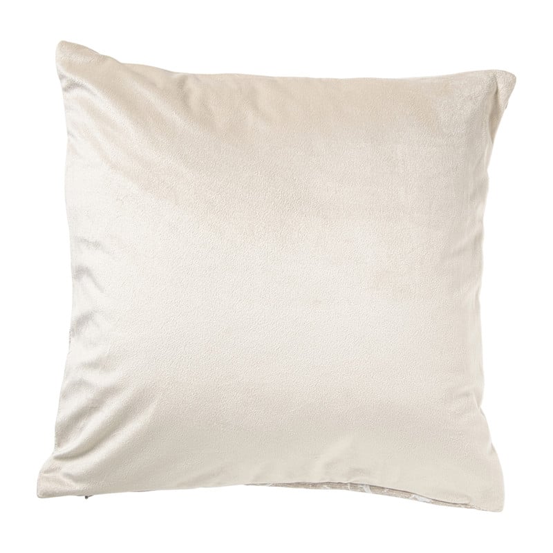 Kussen jacquard zigzag - beige - 45x45 cm