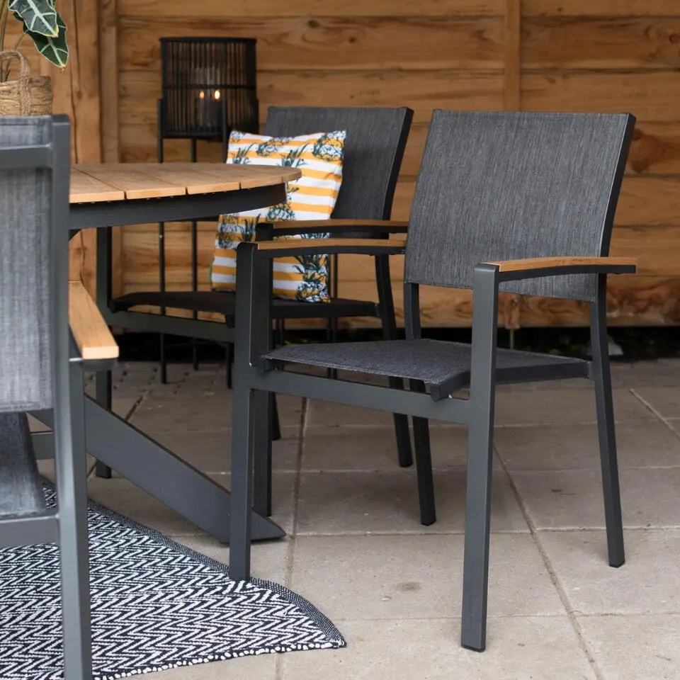 Les - Arezzo terrasstoel textileen