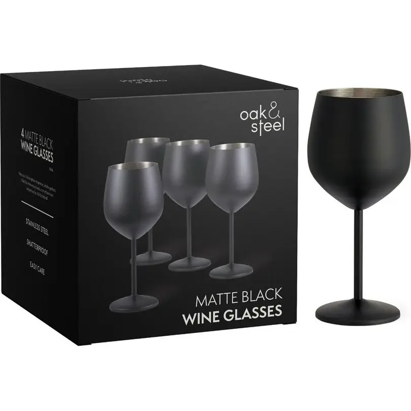 Weinglas 4er-Set Oak & Steel