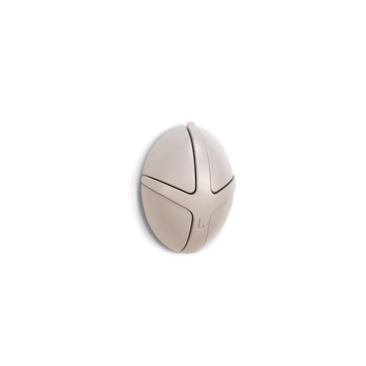 Spinder Design kapstok Tick - Silky Taupe / Silky Taupe - 3 haken