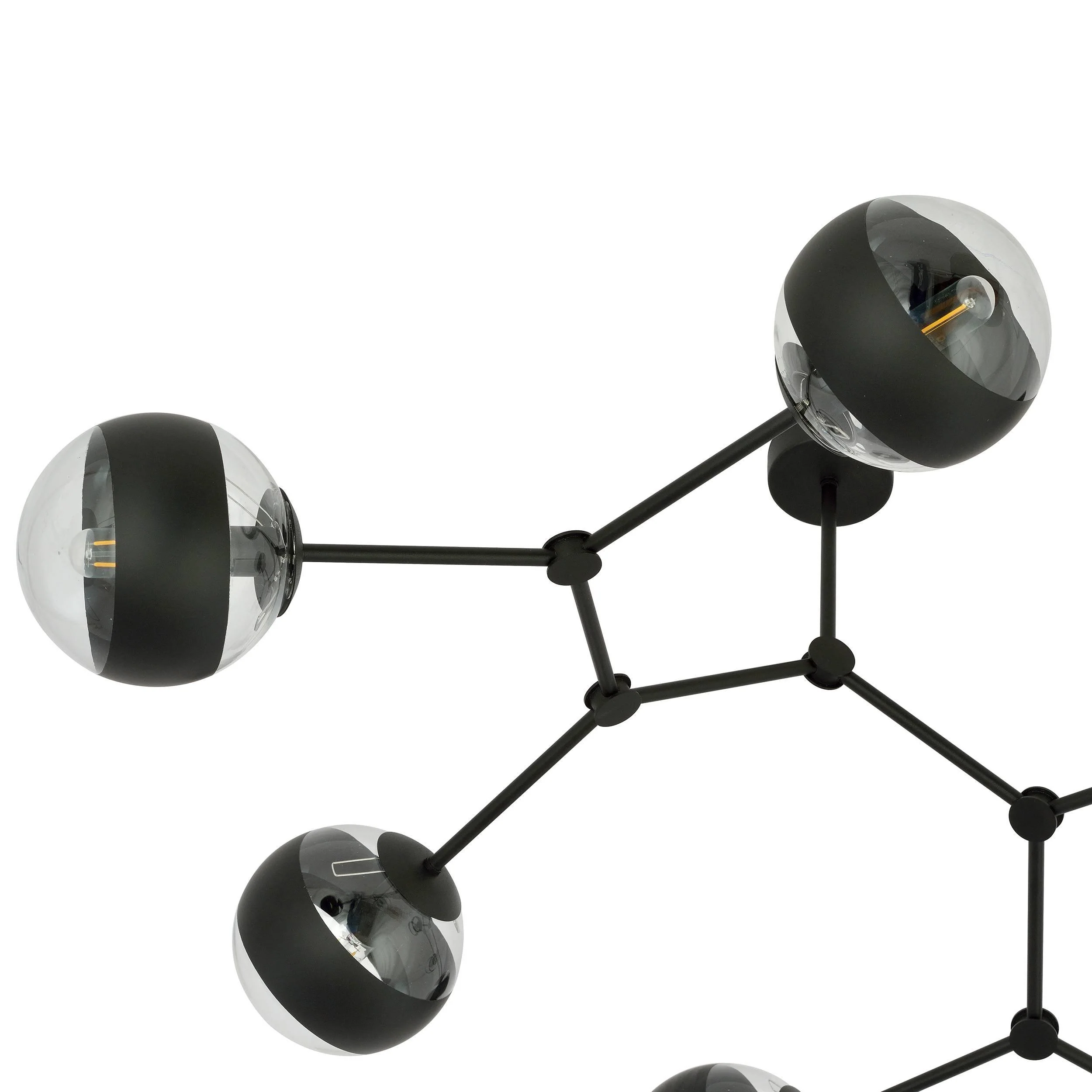 6-lichts pafondlamp Stratos