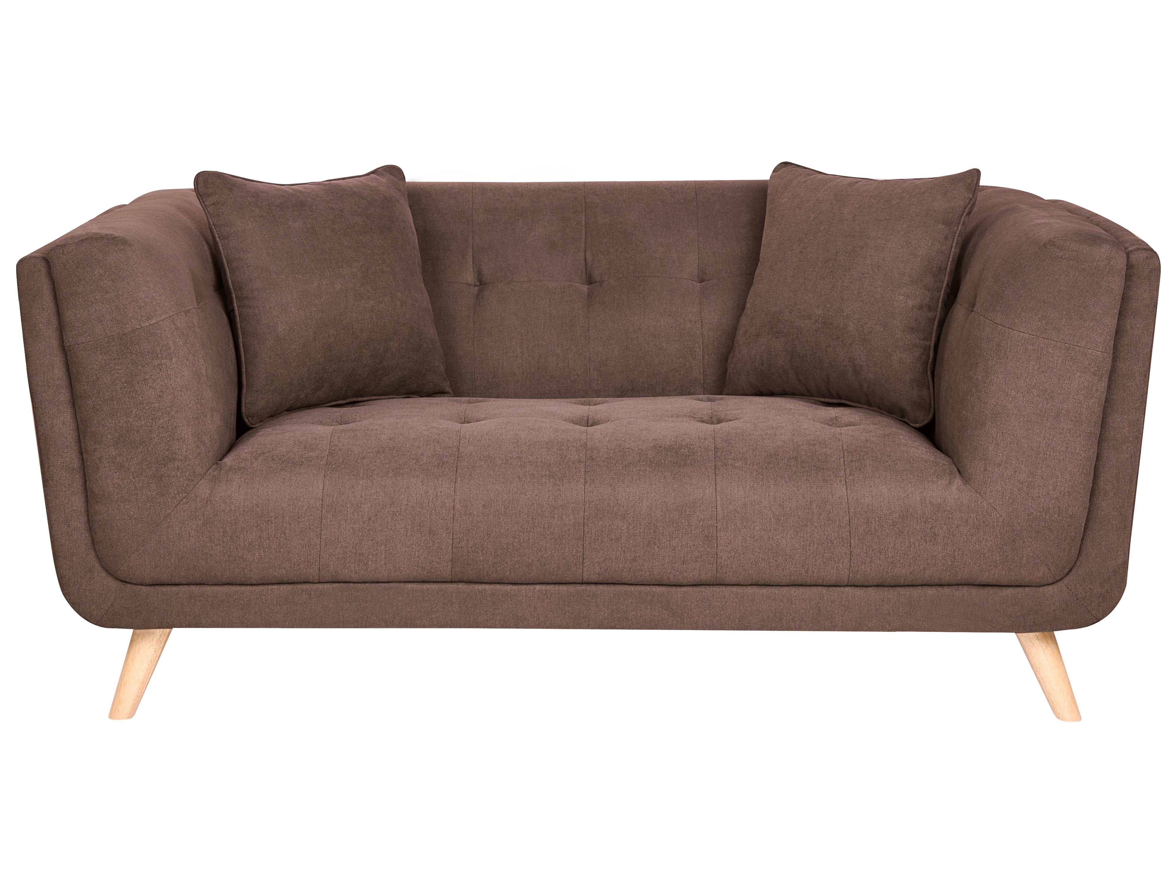 Ottoman HABO Fabric Dark Brown