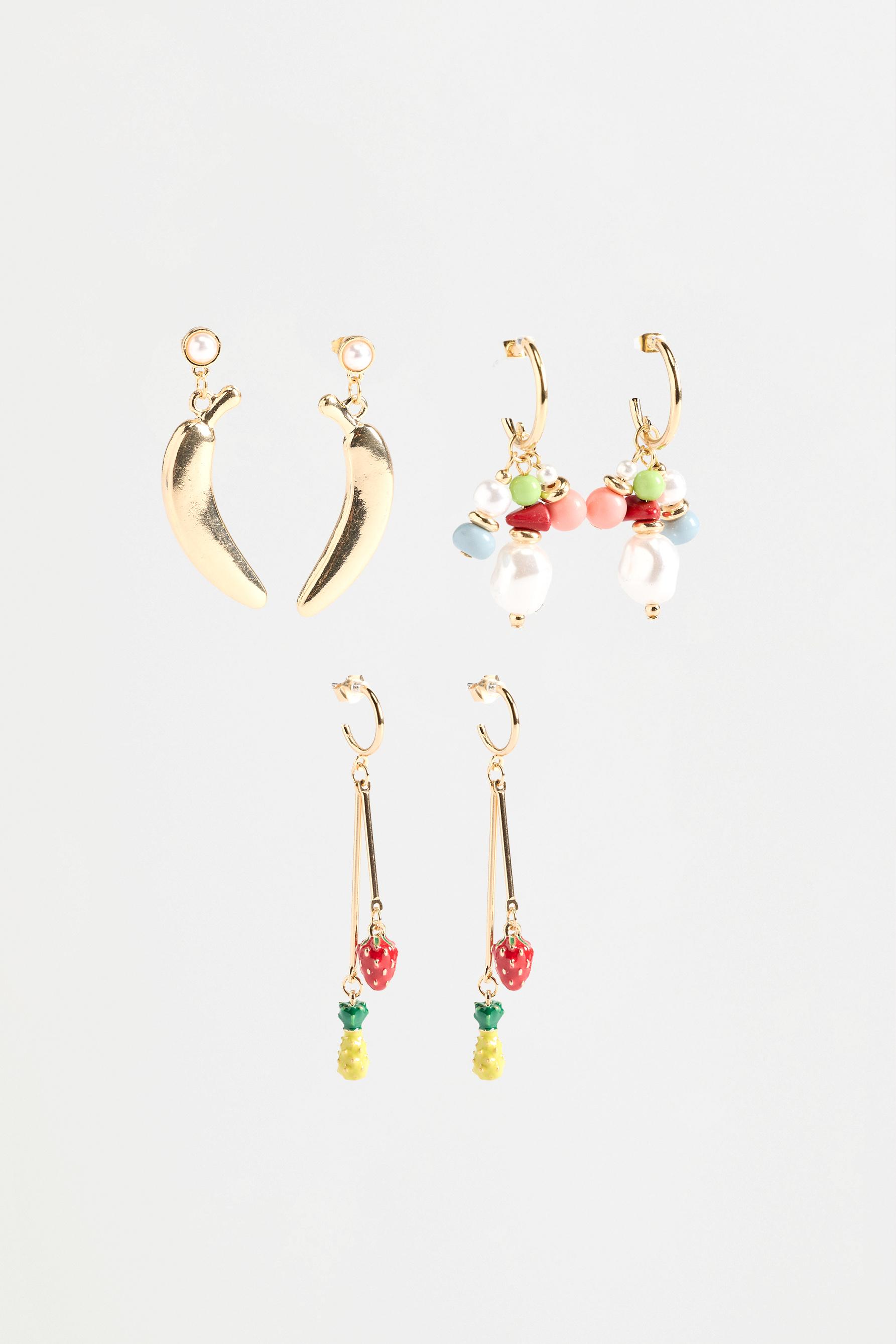 Pendientes combinados (Pack 2)