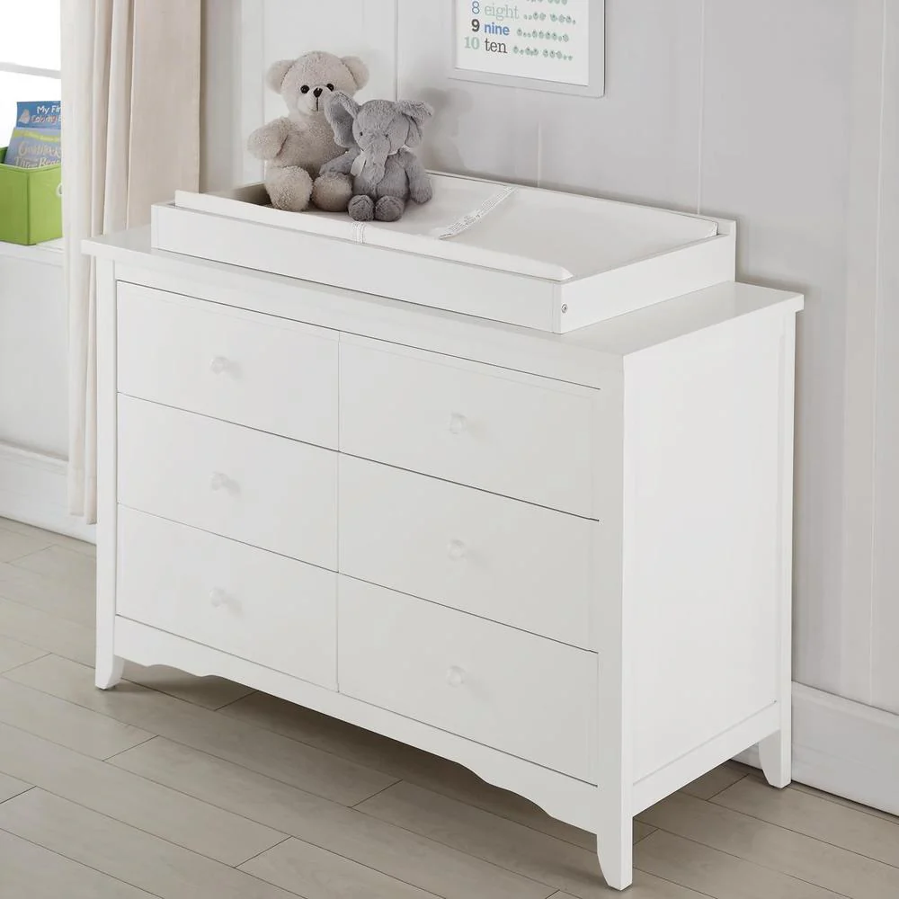 Baby Relax Lakeley White Dresser Topper