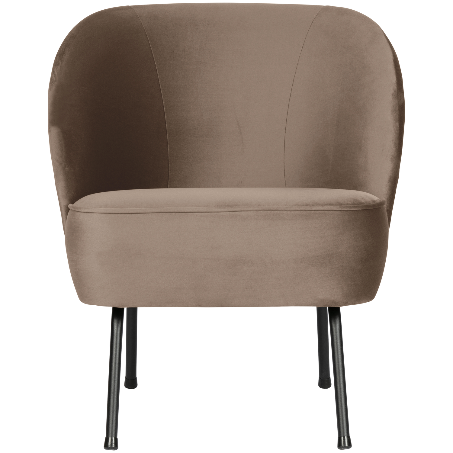 WOOOD fauteuil Vogue - Velvet - Khaki - 69x57x70