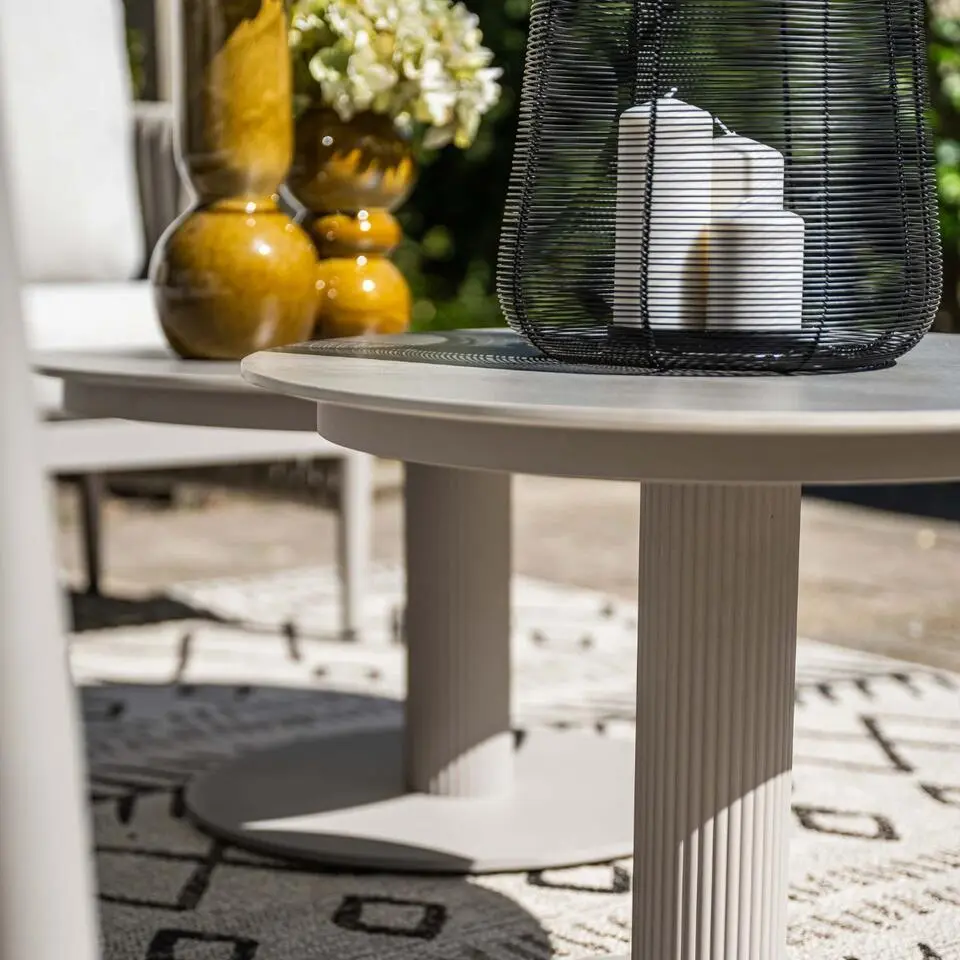 Garden Impressions Liam loungetafels - taupe - centostone Napoli sand